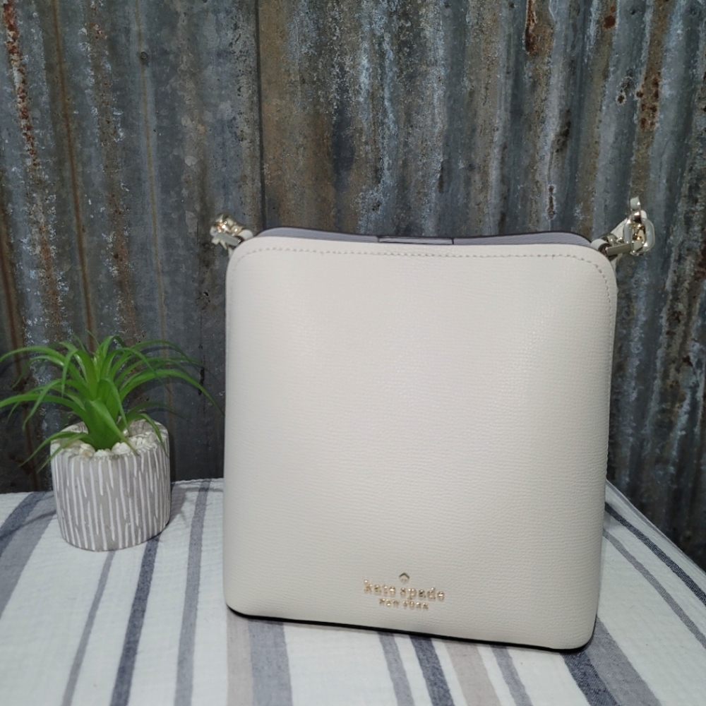 Kate Spade Darcy Small Bucket Bag Parchment